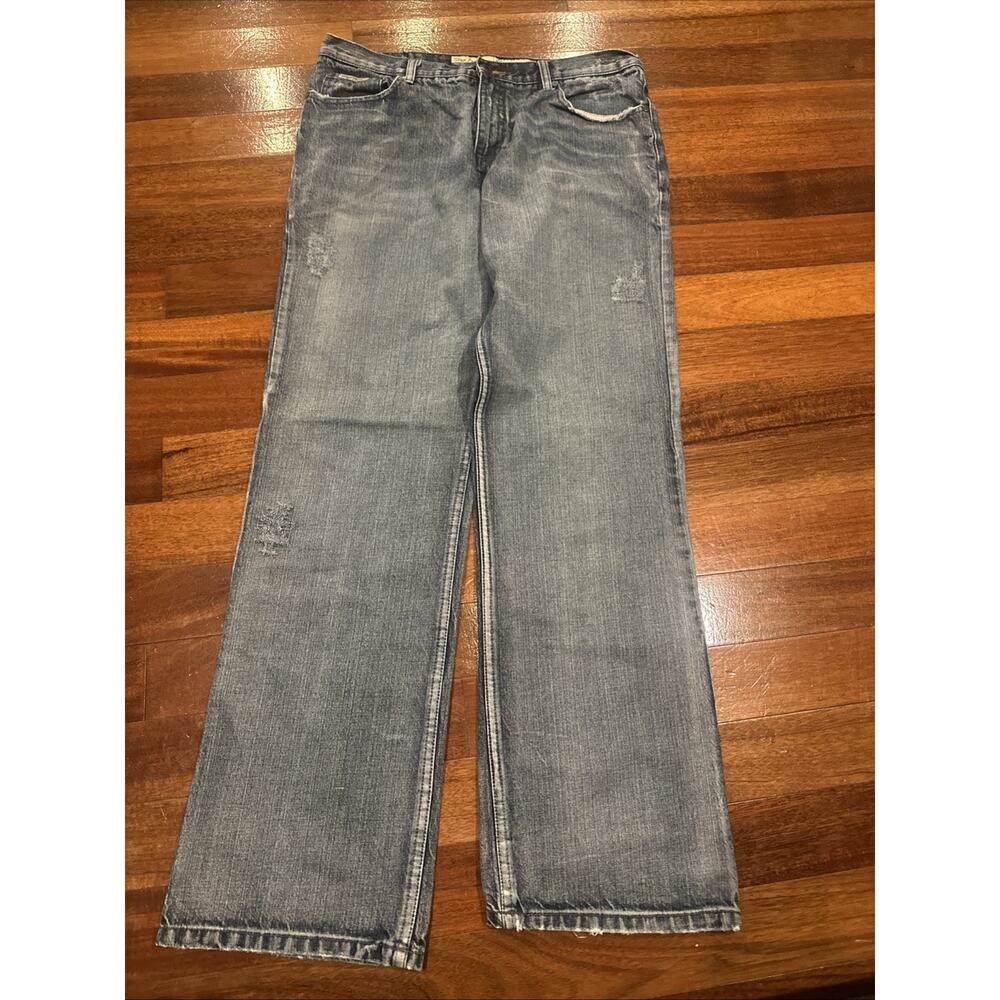 Vintage Flyp Flypaper Jeans Mens W34 L34 Relaxed Fit Straight Leg Denim Jeans